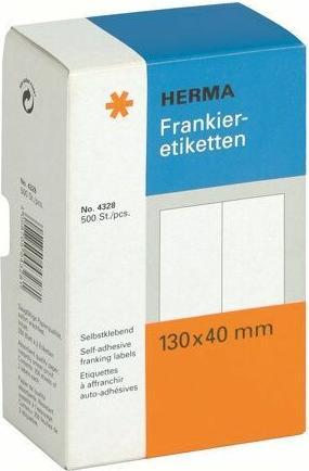 Actual product image Herma Franking labels