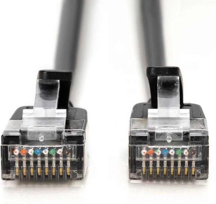 Produktbild Digitus CAT 6A Klasse Ea, F/FTP, Twisted Pair Patchkabel, Cu, LSZH, AWG 32/7, Länge: 1 m, schwarz (F/FTP, CAT6a, 1 m)