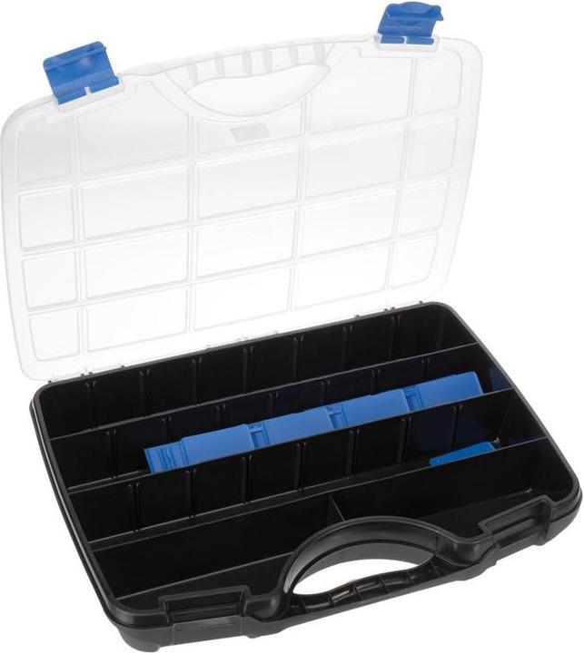 Velleman - Scatola d'assortimento - 388 x 290 x 61 mm - 21 divisori rimovibili