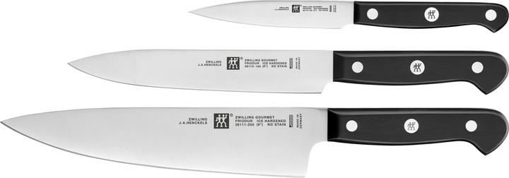 Zwilling 36130-003 Gourmet knife set, stainless steel, 3 pieces (20 cm)