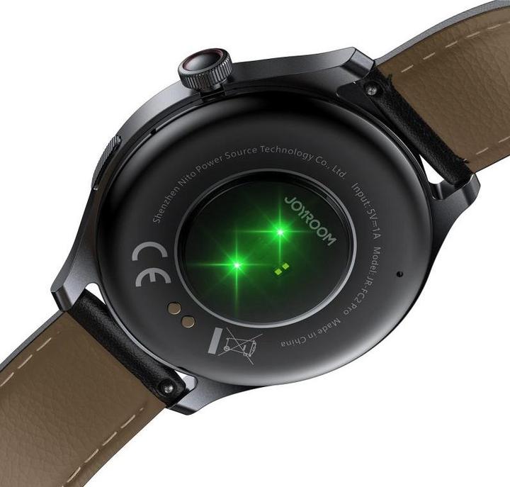 Actual product image Joyroom Classic Series JR-FC2 Pro Smart Watch (Answer/Make Call)-Space Grey (48 mm)
