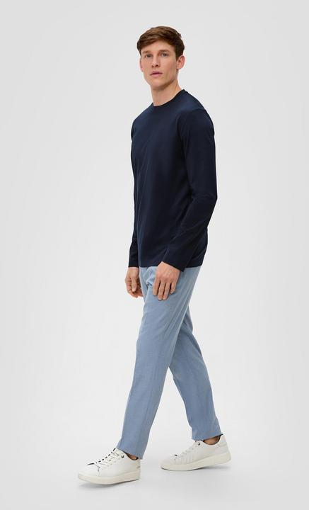 Produktbild s.Oliver T-Shirt Longsleeve aus merzerisierter Baumwolle (3XL)