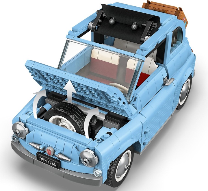 Image du produit LEGO Fiat 500 (77942, LEGO Creator Expert, LEGO difficiles à trouver)