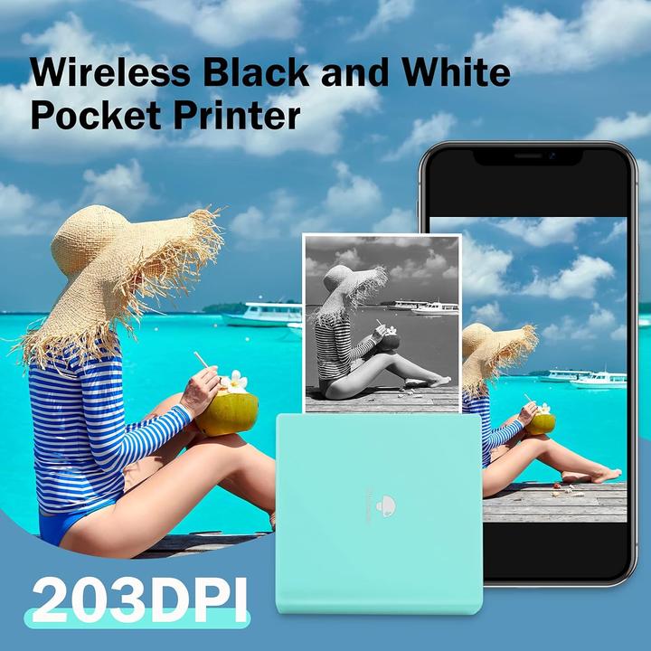 Produktbild Phomemo M02 (Thermodirekt, Schwarz-Weiss)