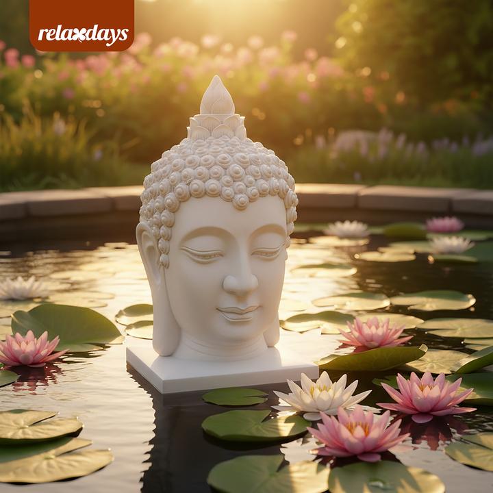 Produktbild Relaxdays Buddha-Kopf