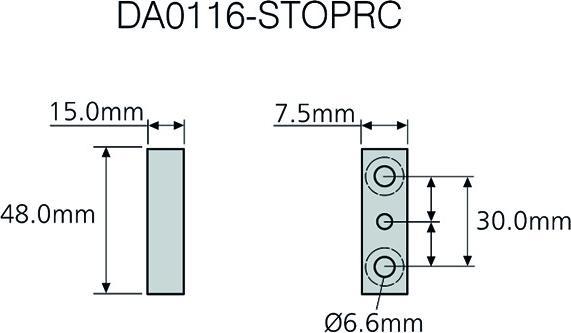 Actual product image Accuride DA0116RC