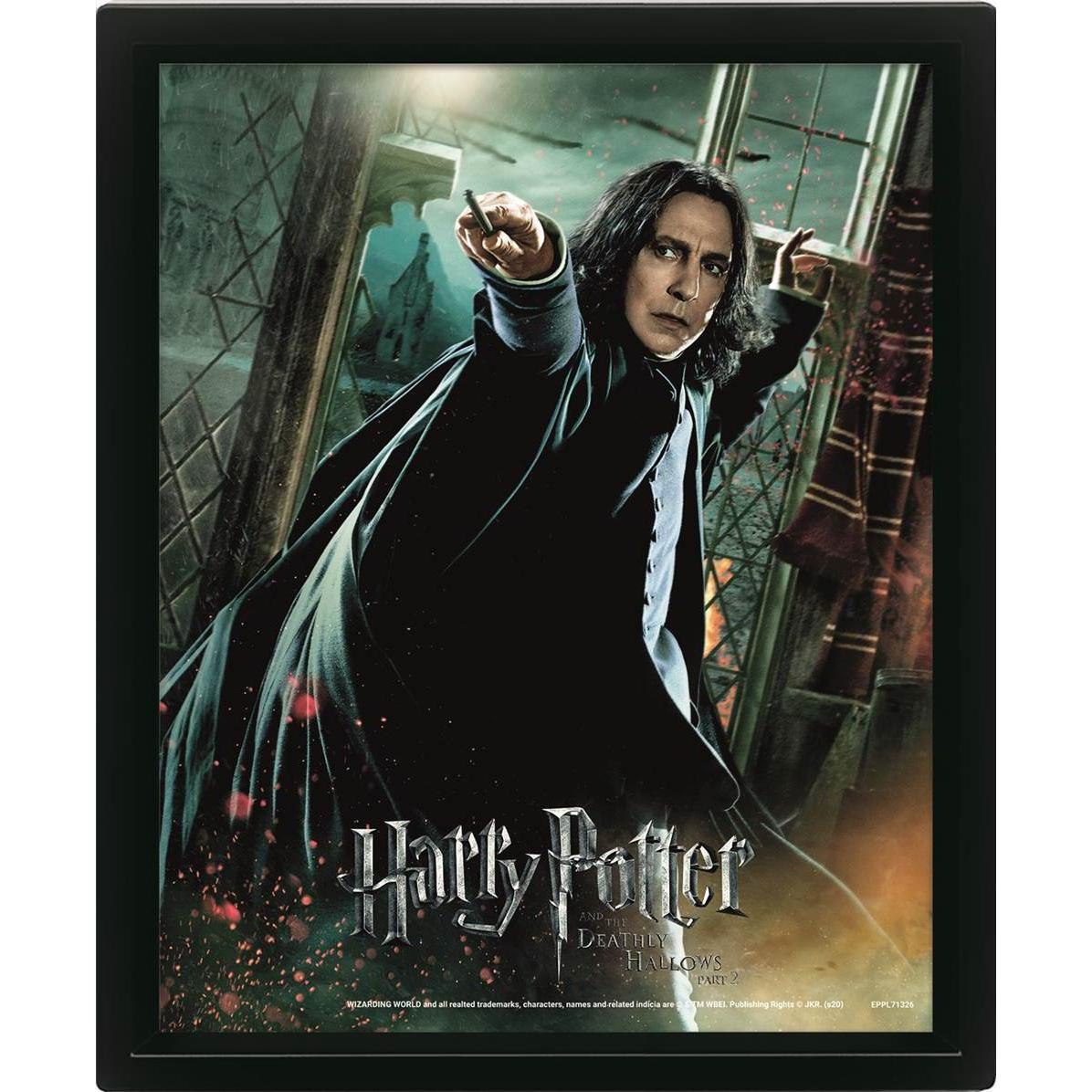 Pyramid, Cornice, Harry Potter - I Doni Della Morte - Poster Lenticolare 3D 26X20Cm