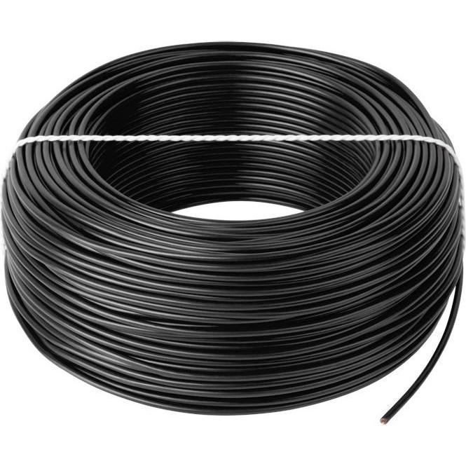 Elektro-Plast LgY 1x0,75 H05V-K filo nero, Cavo antenna
