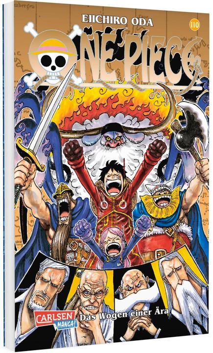 Actual product image One Piece 110 (Eiichiro Oda, German)