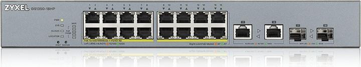 Actual product image Zyxel GS1350-18HP managed PoE+ (18 Ports)