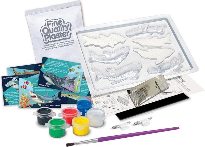 Actual product image HCM Kinzel Mould & Paint - 3D Sharks