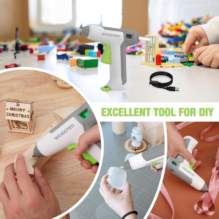 Produktbild Workpro Kabellose Klebepistole