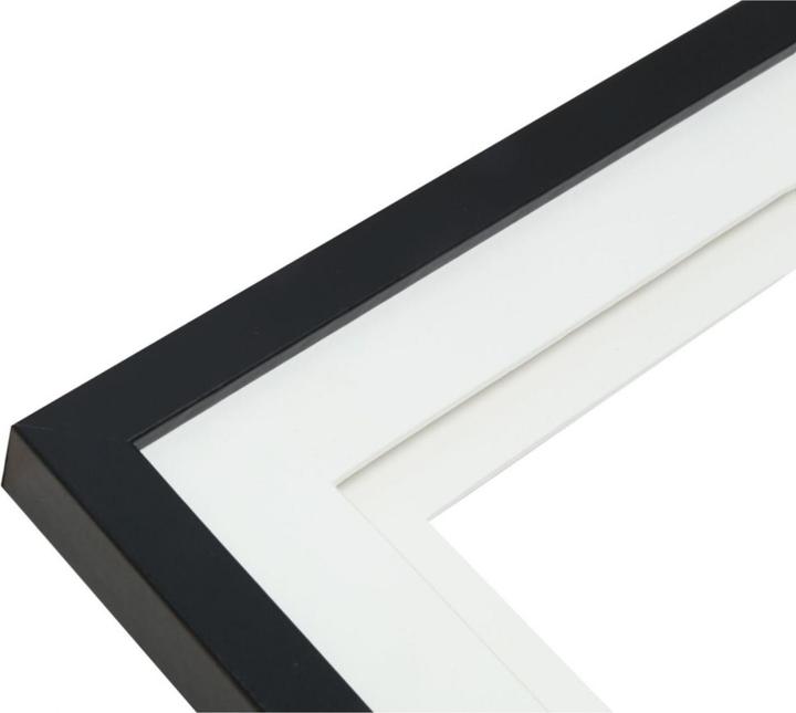 Produktbild Deknudt S65KK2 schwarz 6x10x15 Holz Galerie doppeltes Passepar. (10 x 15 cm)