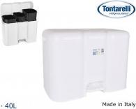Produktbild Tontarelli Patty 3 getrennte Abfallbehälter (40 l)