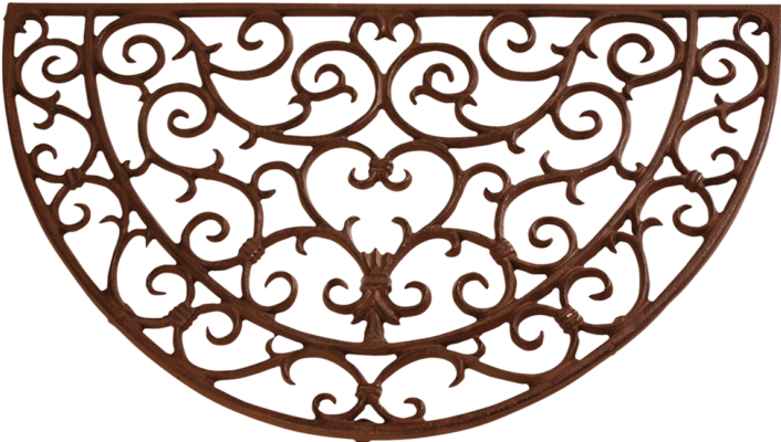 Produktbild Esschert Design Fussmatte Türmatte antik halbrund (69 x 69 cm)