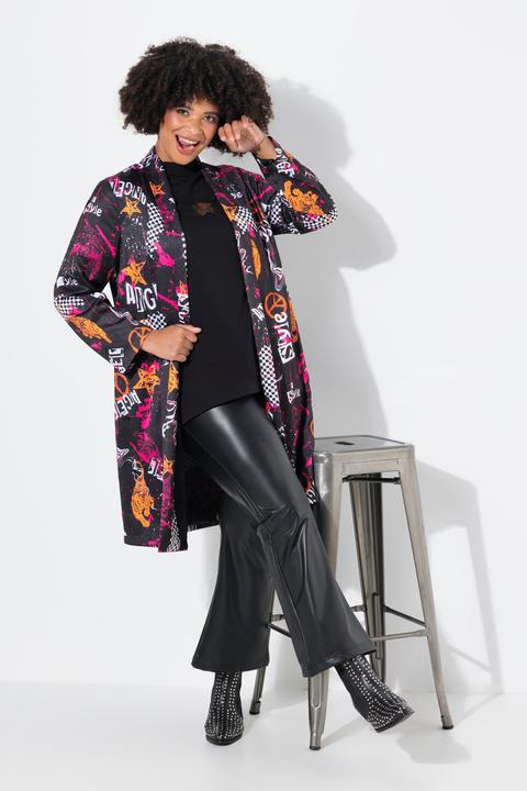 Produktbild Angel of Style Kaftan, oversized, Alloverdruck, Satinfutter (48)