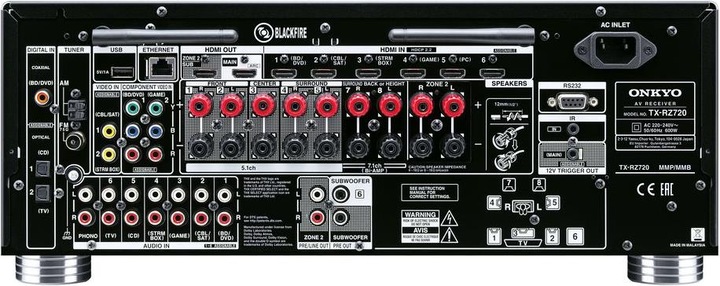 Produktbild Onkyo Tx-Rz720 (7.2 Kanal, MW, FM)