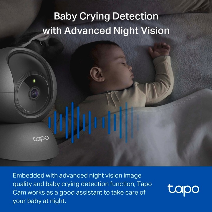 Produktbild TP-Link Pan/Tilt Wi-Fi Camera (1920 x 1080 Pixels)