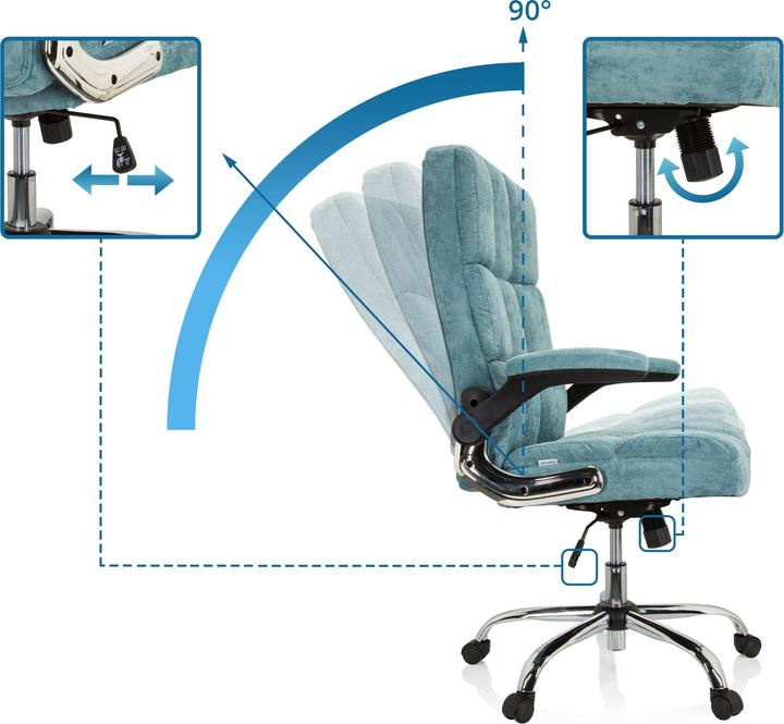 Actual product image MyBuero RELAX WD 100 (51 - 60 cm)