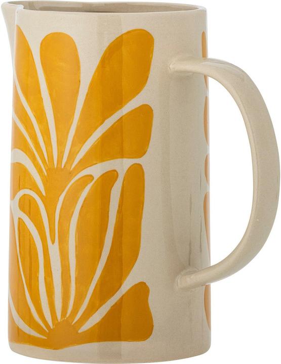 Immagine prodotto Bloomingville Krug Fauni 2.16 l, Gelb/Weiss (2.16 l)