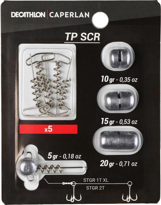 Immagine prodotto Caperlan Testa di piombo per la pesca al luccio