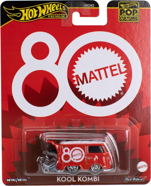 Hot Wheels Pop Culture Mattel 80th Anniversary Kool Kombi