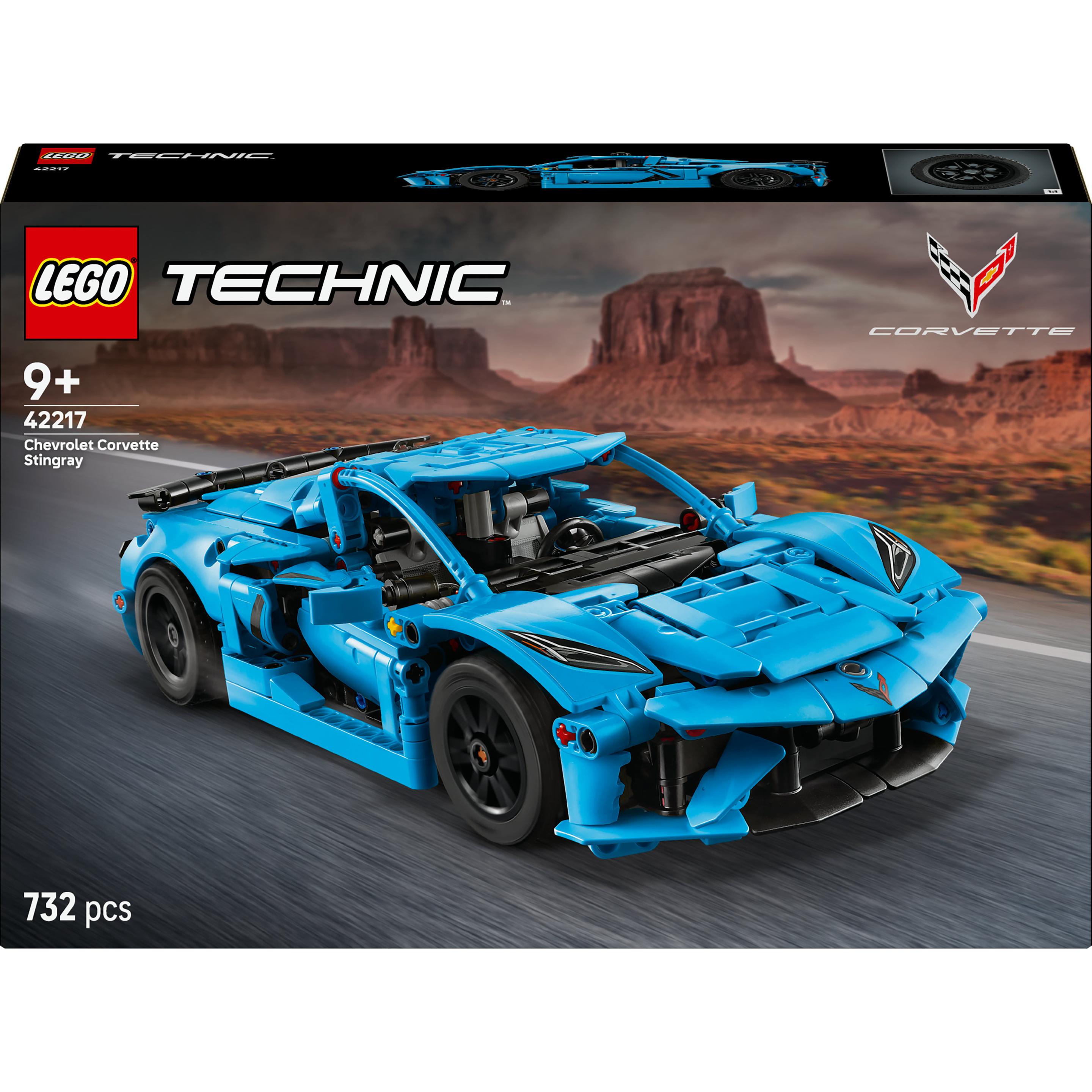 LEGO Chevrolet Corvette Stingray in blu