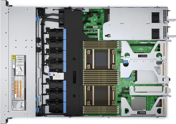 Produktbild Dell POWEREDGE R450 XEON 4309Y (Intel Xeon Silver 4309Y, 16 GB, Rack Server)