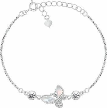 Immagine prodotto Brilio Argento - Bracciale da donna placcato oro con zirconi BRC162Y