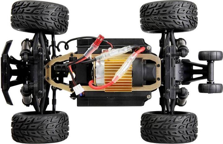 Image du produit Amewi MAX20 Monstertruck Brushed 4WD 1:20 RTR blau/orange (RTR Prêt à fonctionner)