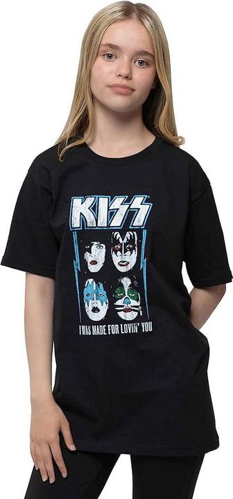 Immagine prodotto KISS Maglietta in cotone per bambini/ragazzi Made For Lovin' You (146, 152)