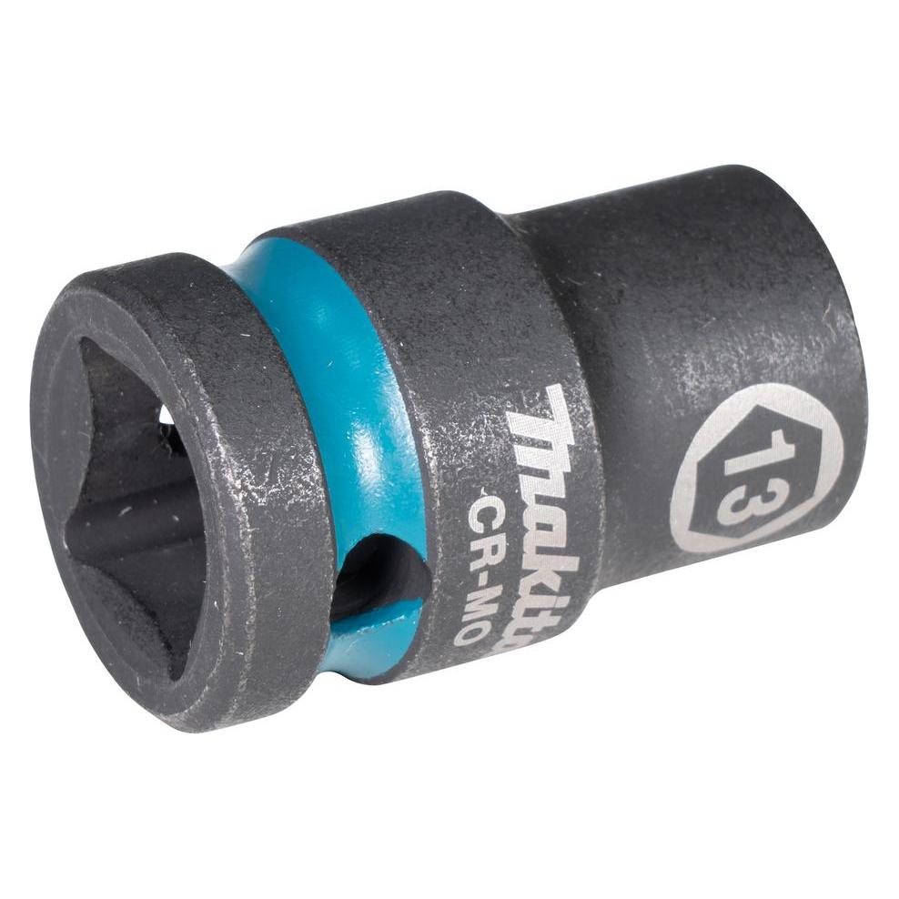 Makita, Dopsleutel + Dopmoer, Dopsleutel SW13 Slag Zwart (13 Mm)