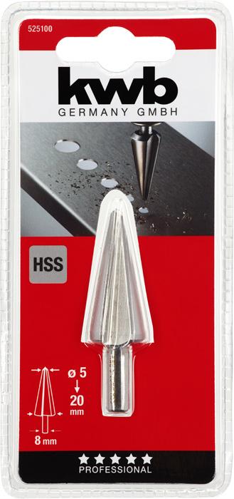 Image du produit kwb Foret à éplucher le métal 6-20 (5 mm, 20 mm)