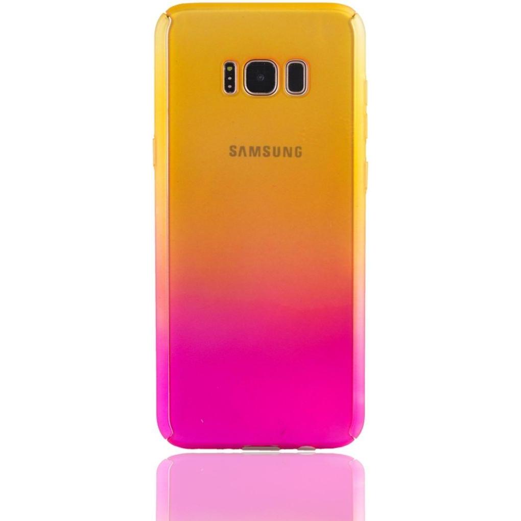 Thumbnail - König Design Hülle Handy Schutz für Samsung Galaxy S8 Plus Full Case Cover Displayschutz Pink (Samsung Galaxy S8+), Smar...