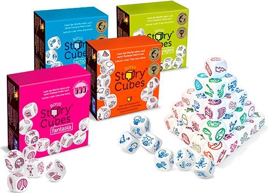 Immagine prodotto Asmodée Dadi gioco Rory storia cubi di storia mistero (Tedesco, Francese, Italiano)