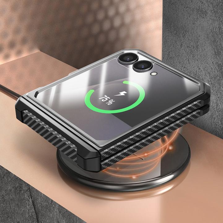 Produktbild Supcase Unicorn Beetle Pro Hülle für Samsung Galaxy Z Flip 7 - Schwarz (Samsung Galaxy Z Flip7)