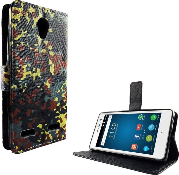 Produktbild König Design Hülle Handy Schutz für ZTE Blade L7 Case Cover Tasche Wallet Etui Handyhülle Neu (ZTE Blade L7)