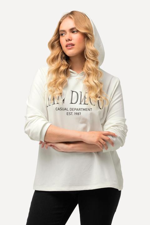 Produktbild Ulla Popken Hoodie, Städtenamen, Kapuze, Langarm (46, 48)