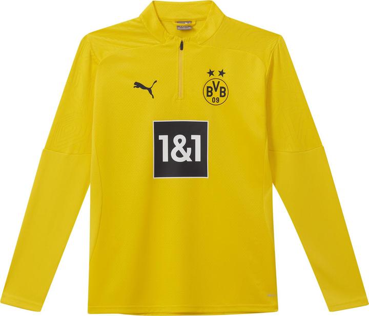 Immagine prodotto Puma BVB Training 1/4 Zip Top Jr con sponsor (116)