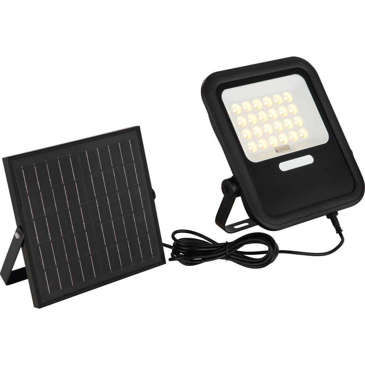 Globo, Gartenbeleuchtung, Solarleuchte Kunststoff Schwarz Matt, 1xled (IP65)