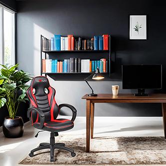 Immagine prodotto RED Sedia da gioco Fighter C6, rosso