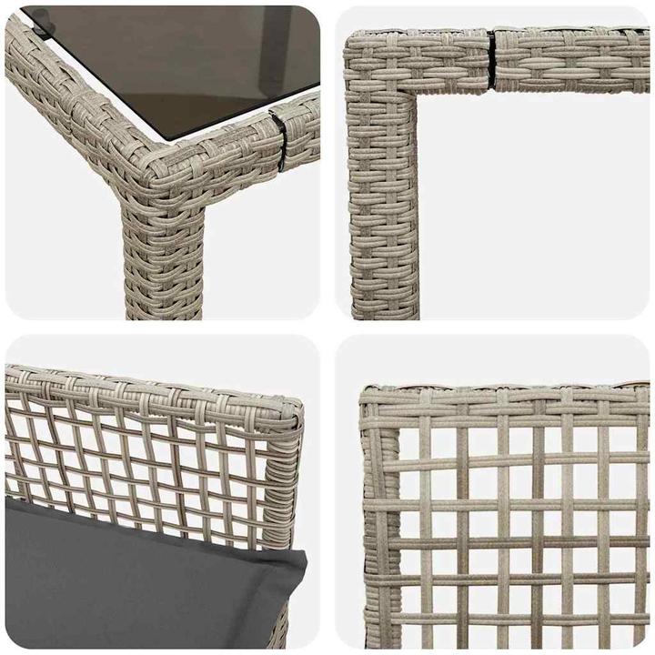 Produktbild vidaXL Garten-Esszimmer-Set (90 x 90 x 75 cm)