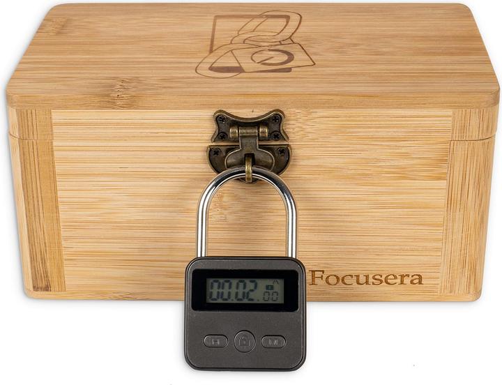 Image du produit Focusera Boîte avec serrure à minuterie pour temps mort numérique planifié Family and Friends