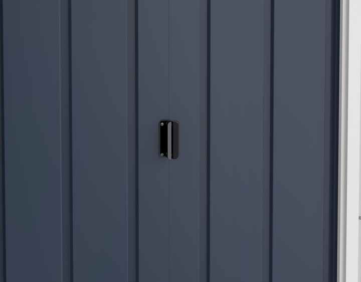 Produktbild Tepro Gerätehaus Eco 8x6, anthrazit/weiss