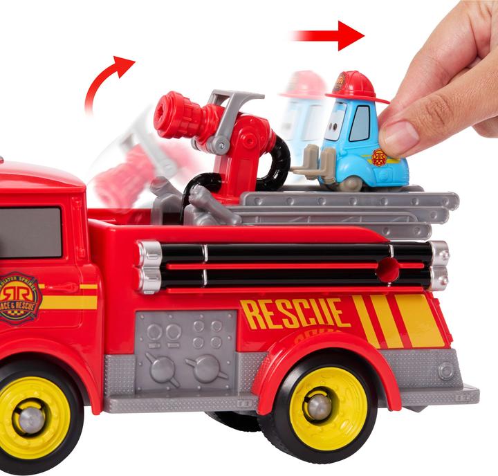 Actual product image Mattel Disney Pixar Cars Feuerwehrauto Red & Guido