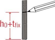 Produktbild Fischer WHG Set beschichteter Beton M10 R (10 Stk.)