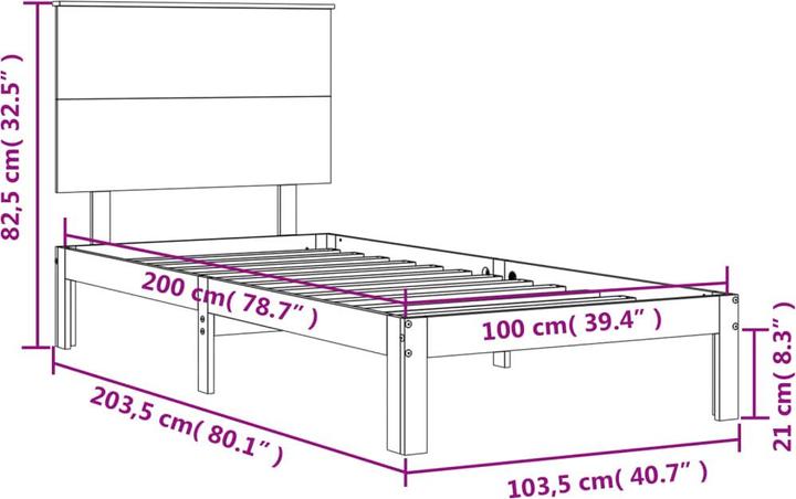 Immagine prodotto vidaXL Anissa (100 x 200 cm)