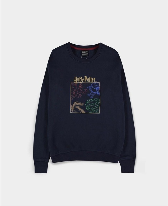 Actual product image Harry Potter: Wizards Unite Houses Men's Sweater (XXL)
