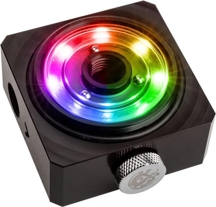 Produktbild Bitspower DDC TOP Reservoir Adapter Deckel AGB Aufsatz DRGB - POM