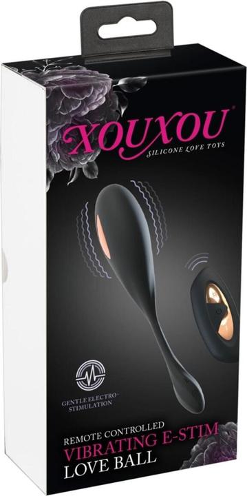 Actual product image XOUXOU RC Vibrating E-Stim Love Ball